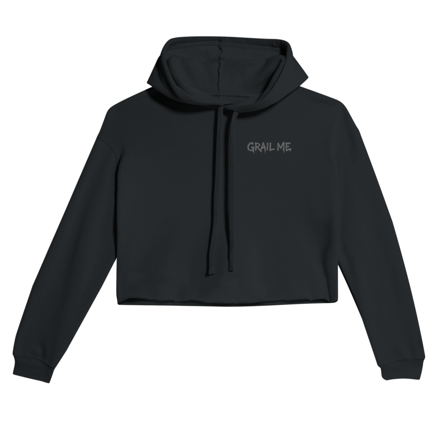 Women's Cropped Hoodie Octopus Graphics