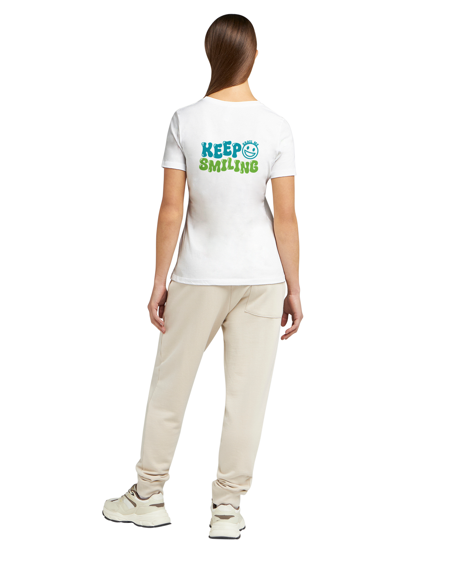 Women's  T-Shirt  keep Smiling