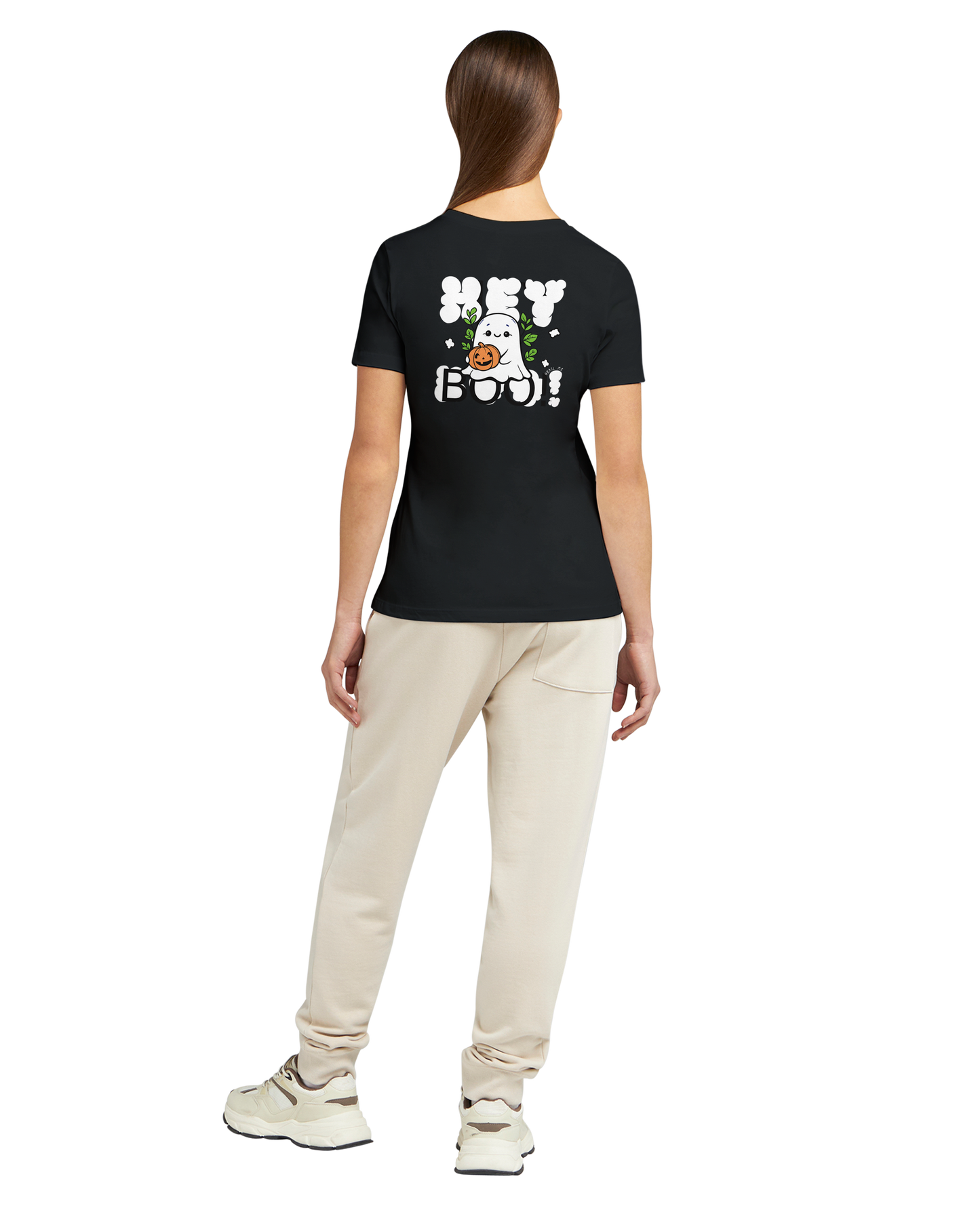 Women's  T-Shirt  Hey Boo!